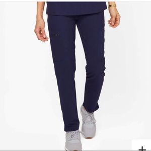 Figs - Yola skinny scrubs in navy